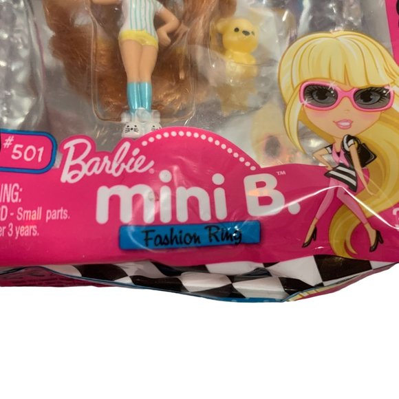 Rare Mattel Barbie Mini B. Fashion Ring Doll NEW - Picture 4 of 8